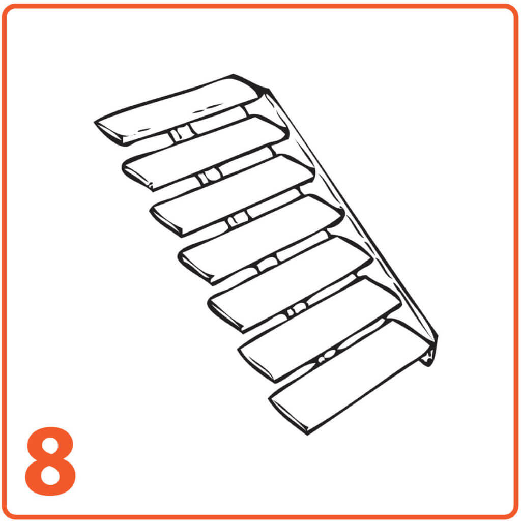 schody mikrocement bez ścian bez podstopnic