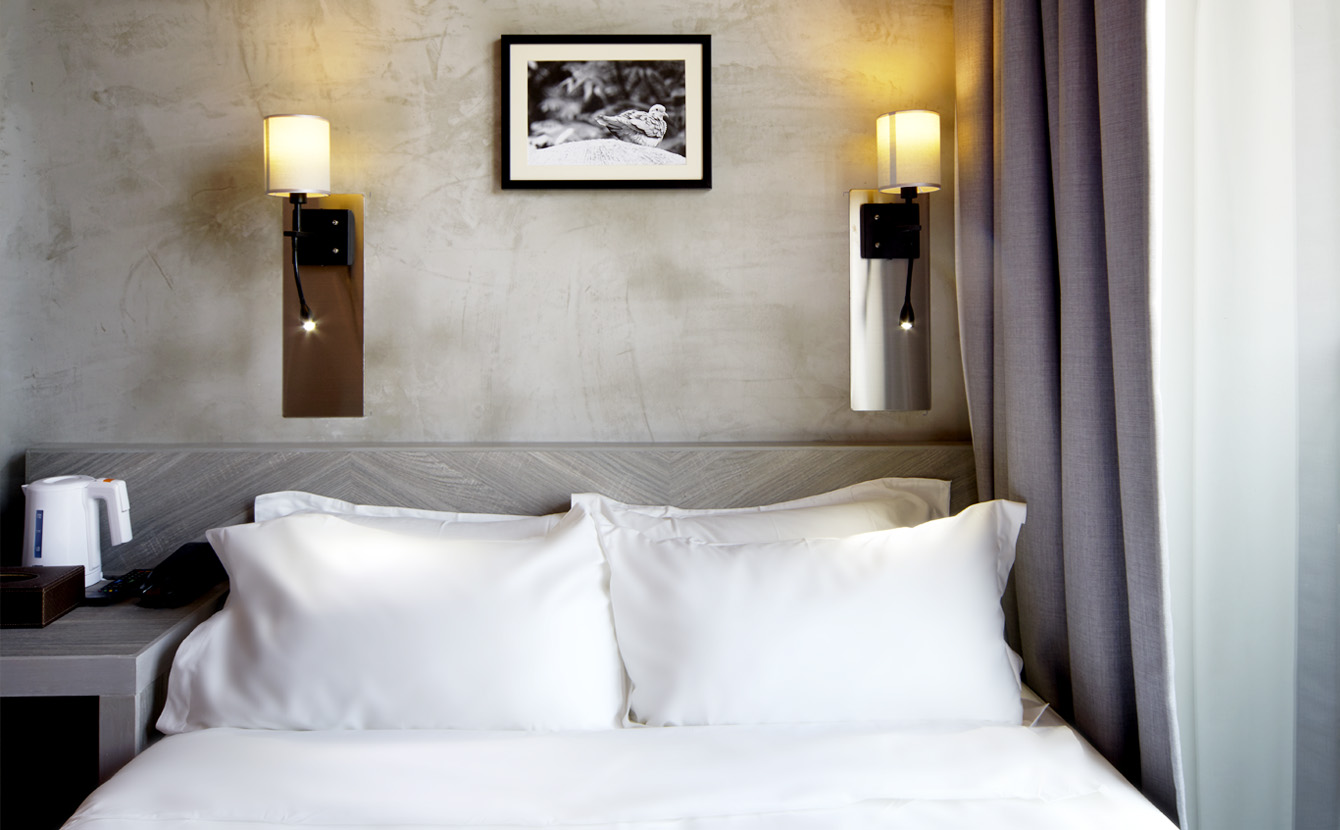 hotel w betonowej odslonie