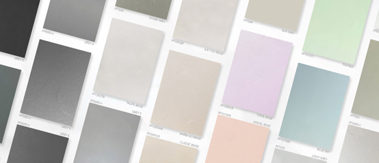 Kolory mikrocementu Festfloor